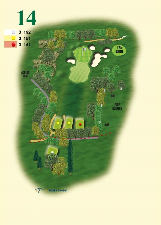 Oake Manor Golf Course 14