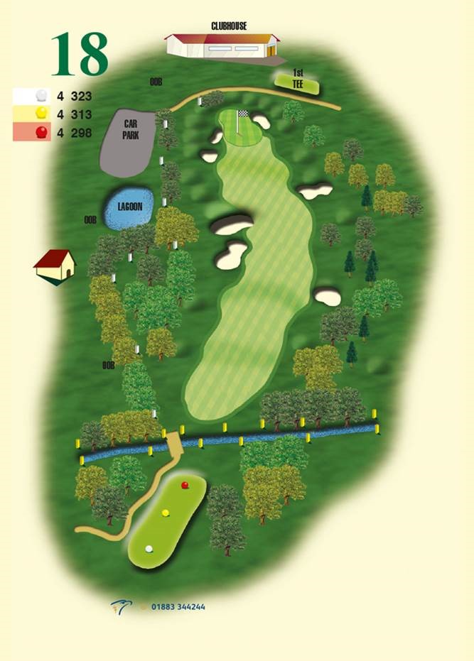 Oake Manor Golf Course 18
